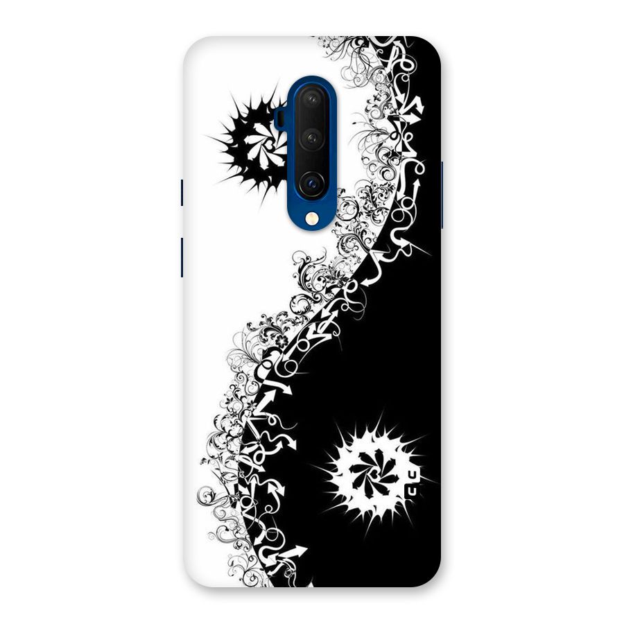 Half Peace Design Back Case for OnePlus 7T Pro