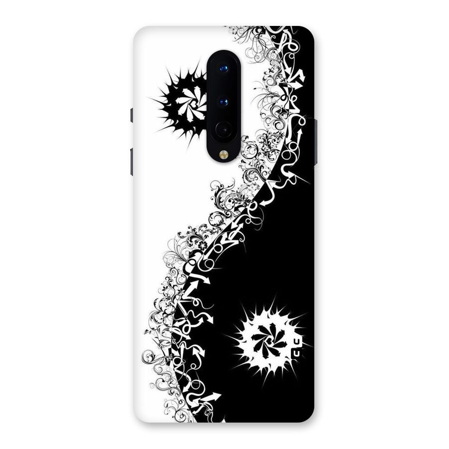 Half Peace Design Back Case for OnePlus 8