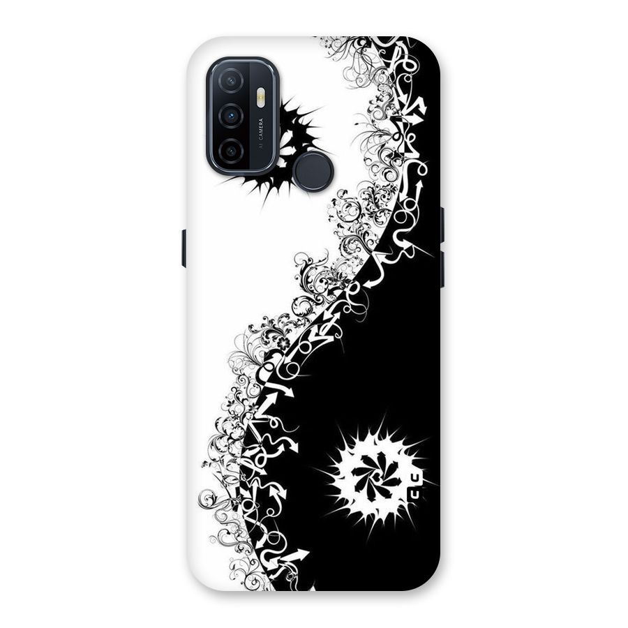 Half Peace Design Back Case for Oppo A32