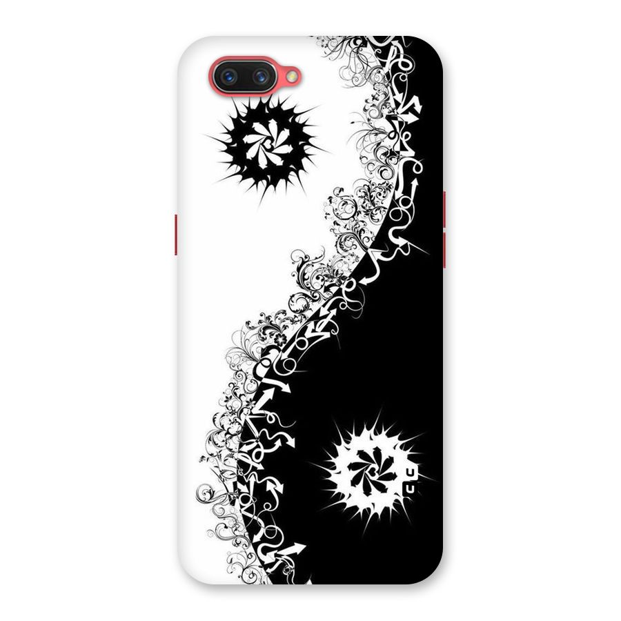 Half Peace Design Back Case for Oppo A3s