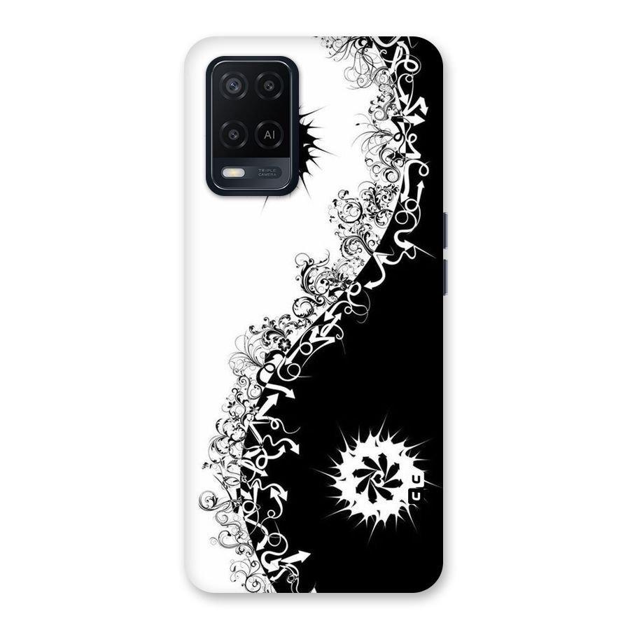 Half Peace Design Back Case for Oppo A54