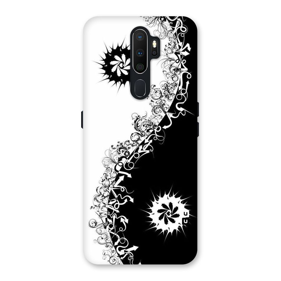 Half Peace Design Back Case for Oppo A5 (2020)