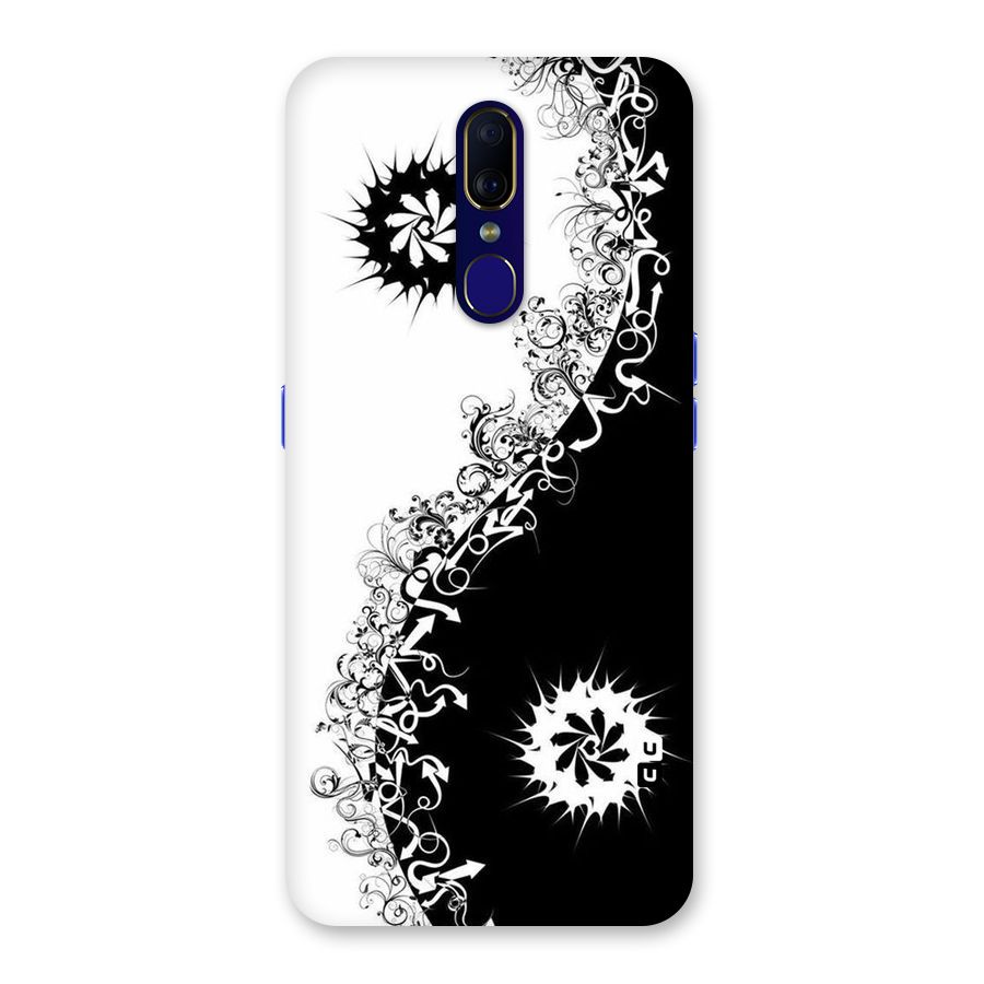Half Peace Design Back Case for Oppo A9