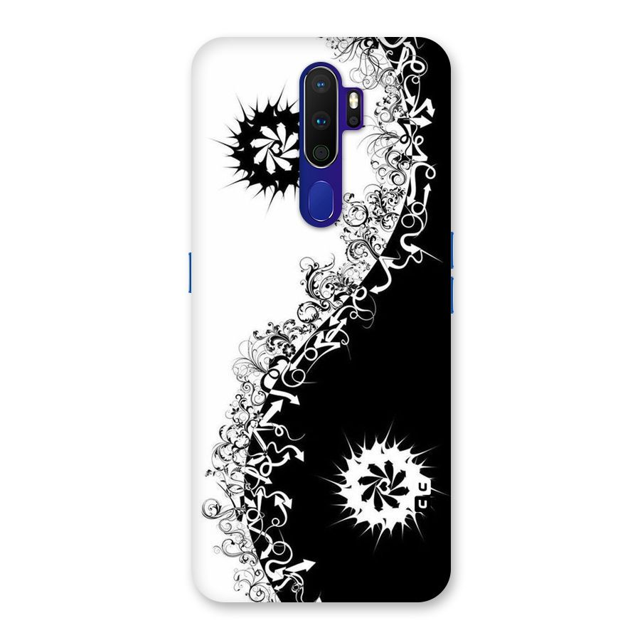 Half Peace Design Back Case for Oppo A9 (2020)