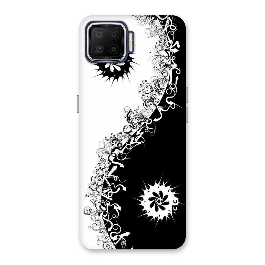 Half Peace Design Back Case for Oppo F17