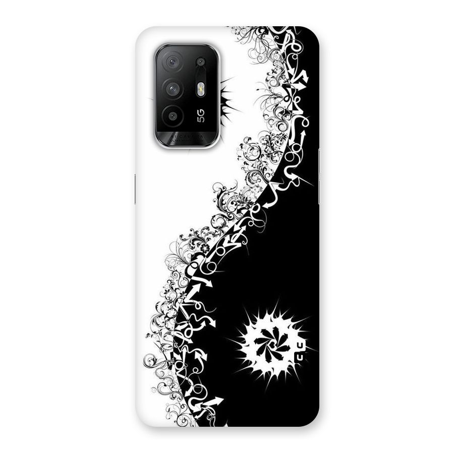 Half Peace Design Back Case for Oppo F19 Pro Plus 5G