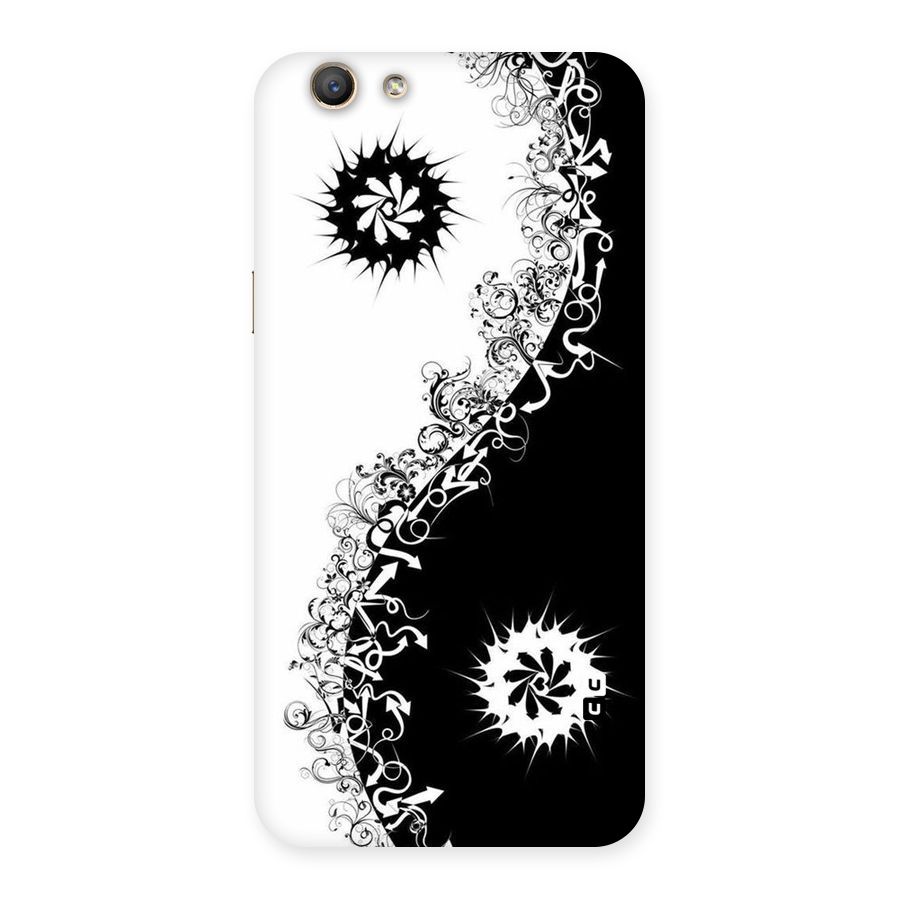 Half Peace Design Back Case for Oppo F1s