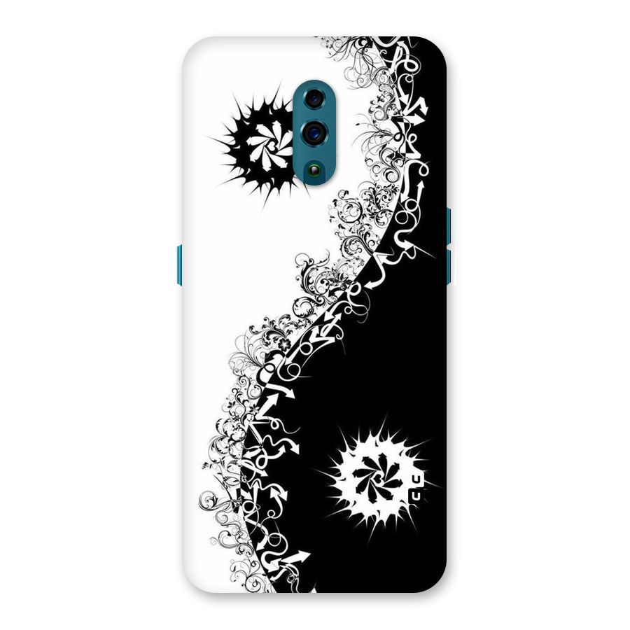 Half Peace Design Back Case for Oppo Reno