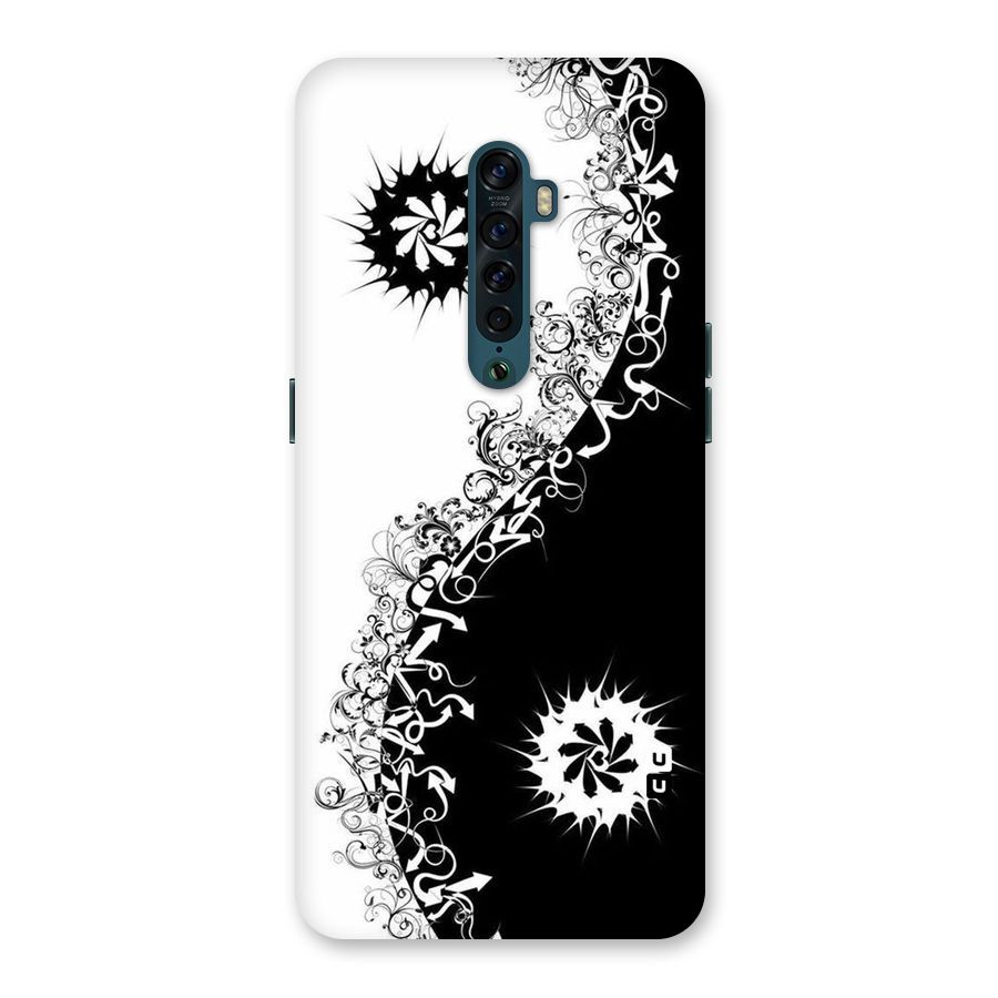 Half Peace Design Back Case for Oppo Reno2