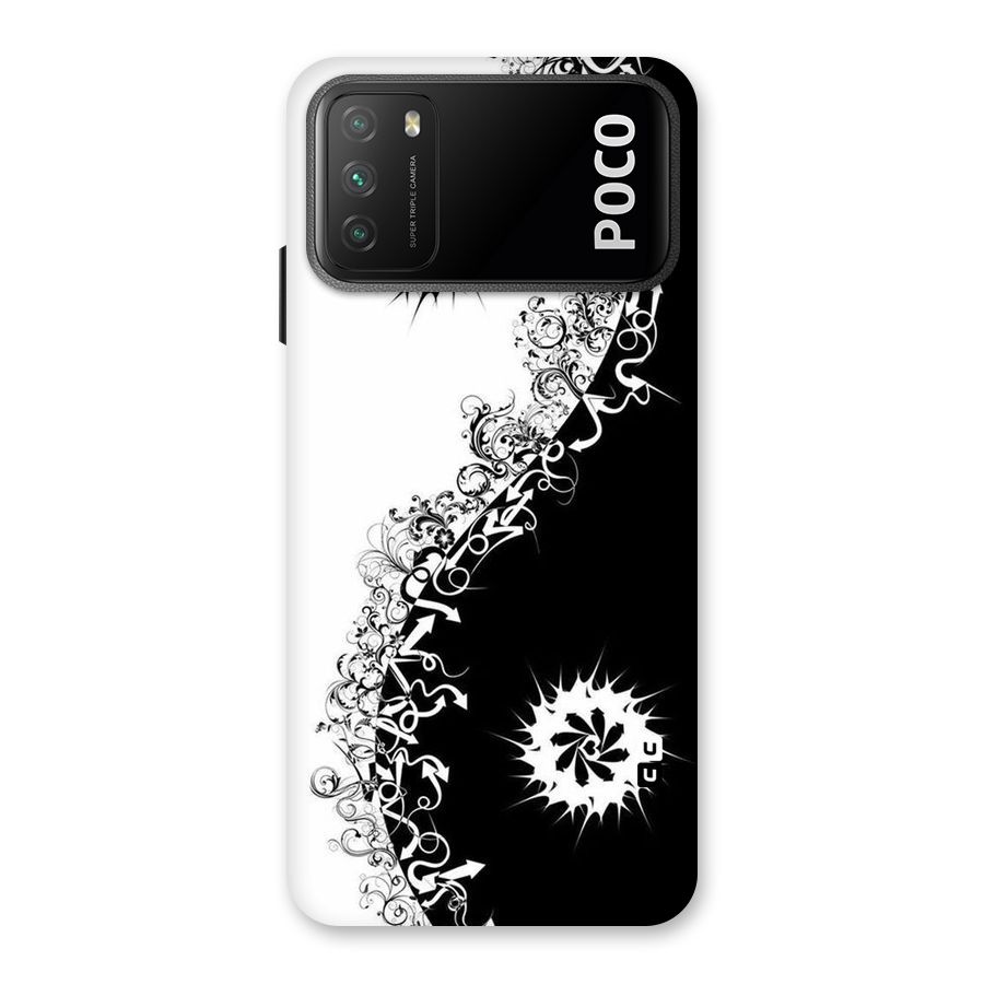 Half Peace Design Back Case for Poco M3