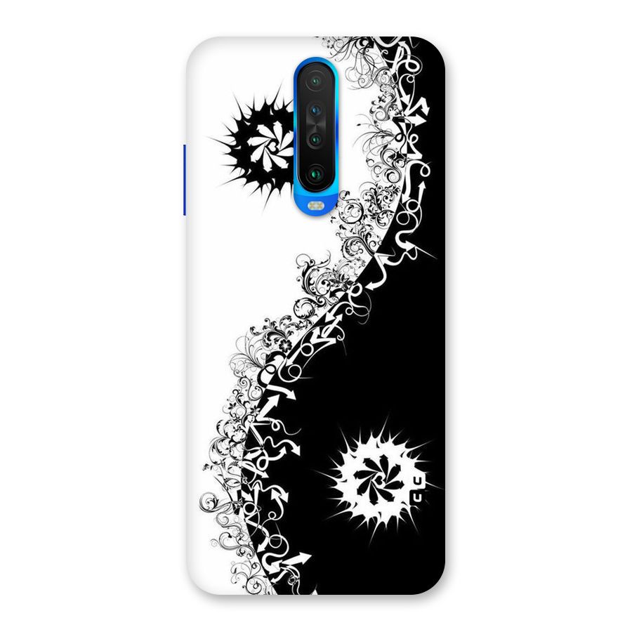 Half Peace Design Back Case for Poco X2