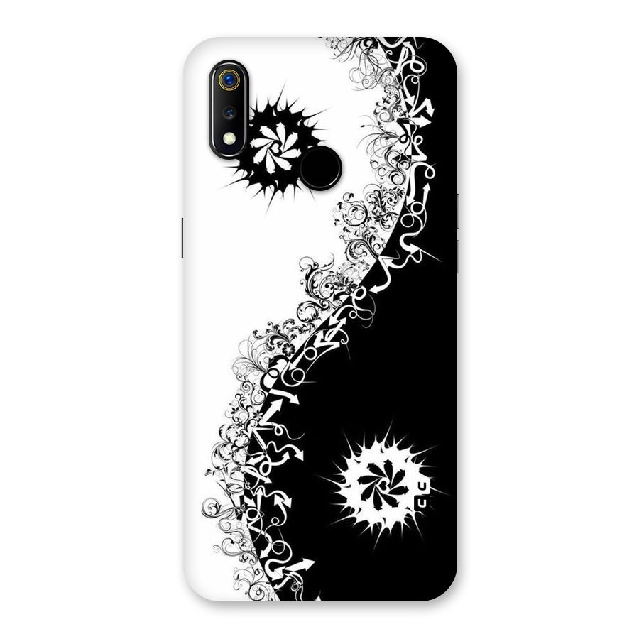 Half Peace Design Back Case for Realme 3