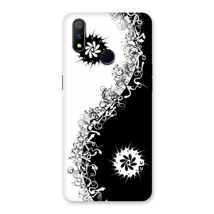 Half Peace Design Back Case for Realme 3 Pro