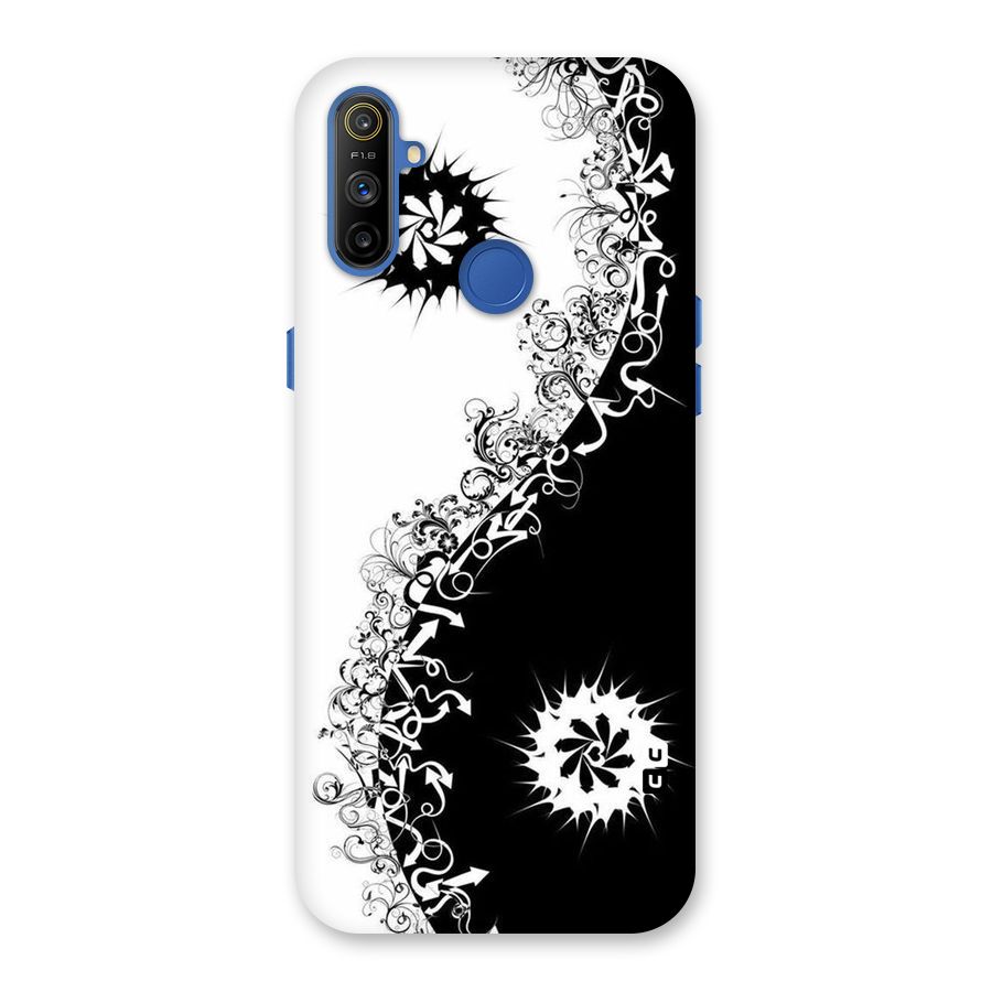 Half Peace Design Back Case for Realme Narzo 10A