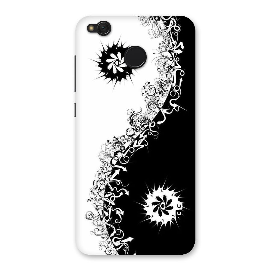 Half Peace Design Back Case for Redmi 4