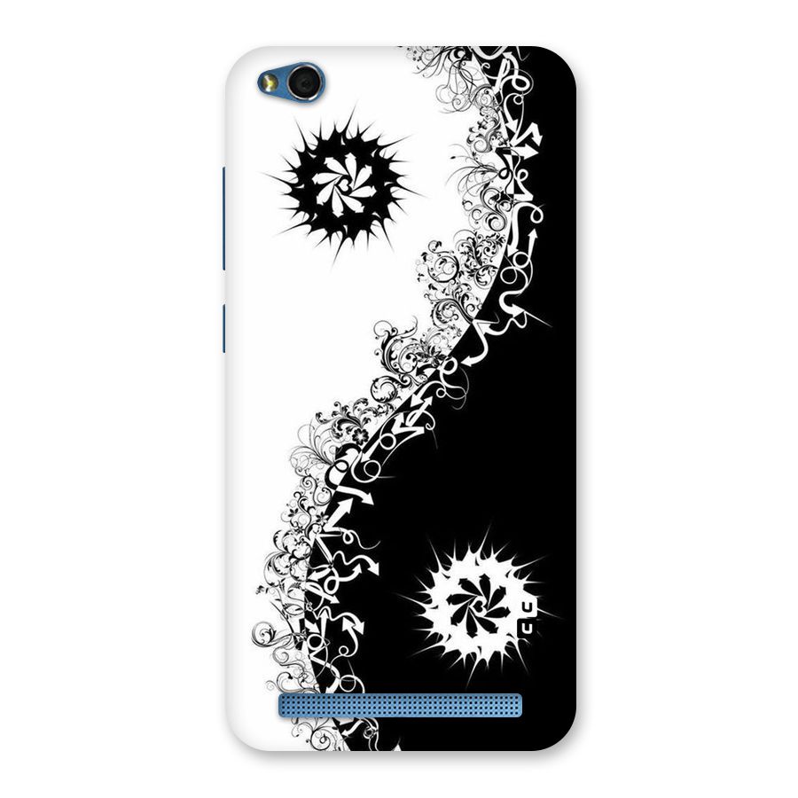 Half Peace Design Back Case for Redmi 5A