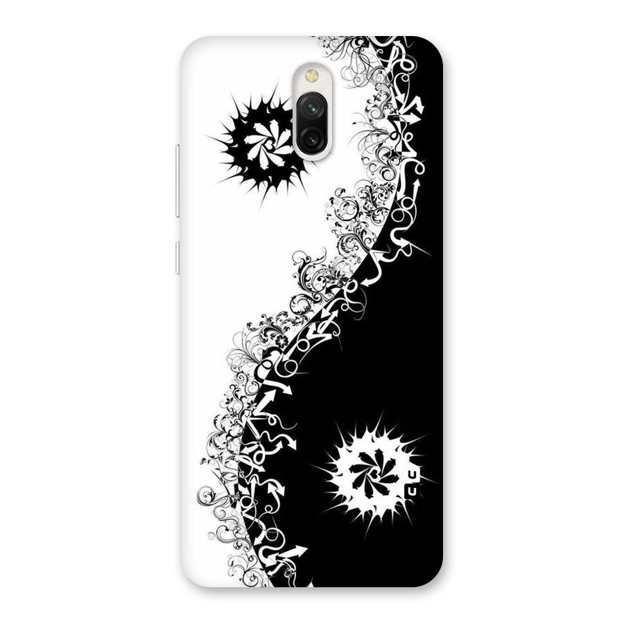 Half Peace Design Back Case for Redmi 8A Dual