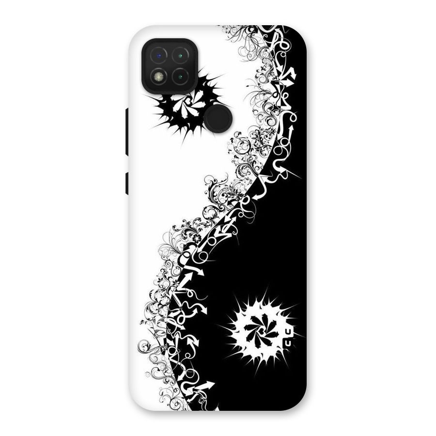 Half Peace Design Back Case for Redmi 9