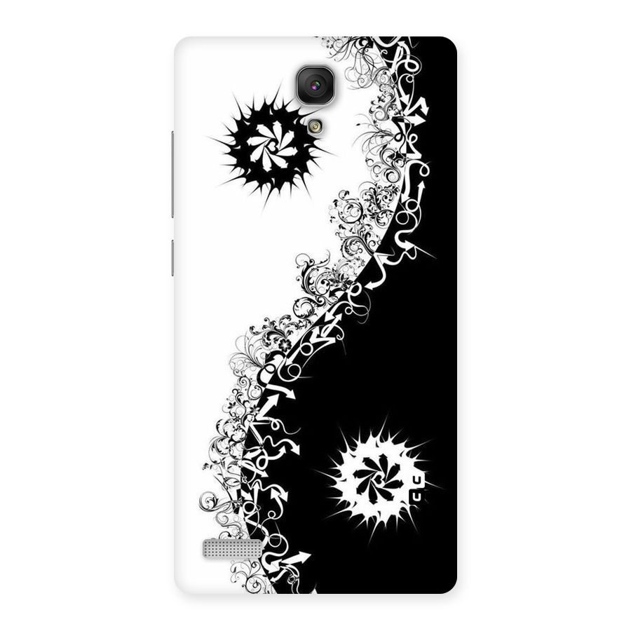 Half Peace Design Back Case for Redmi Note