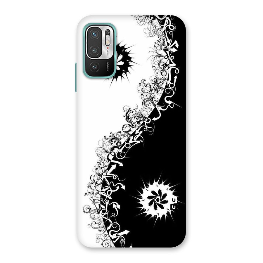 Half Peace Design Back Case for Redmi Note 10T 5G