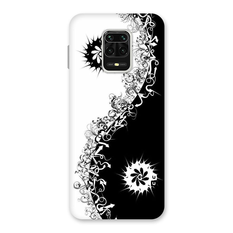 Half Peace Design Back Case for Redmi Note 9 Pro Max