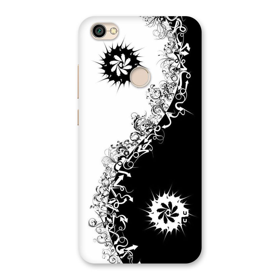 Half Peace Design Back Case for Redmi Y1 2017