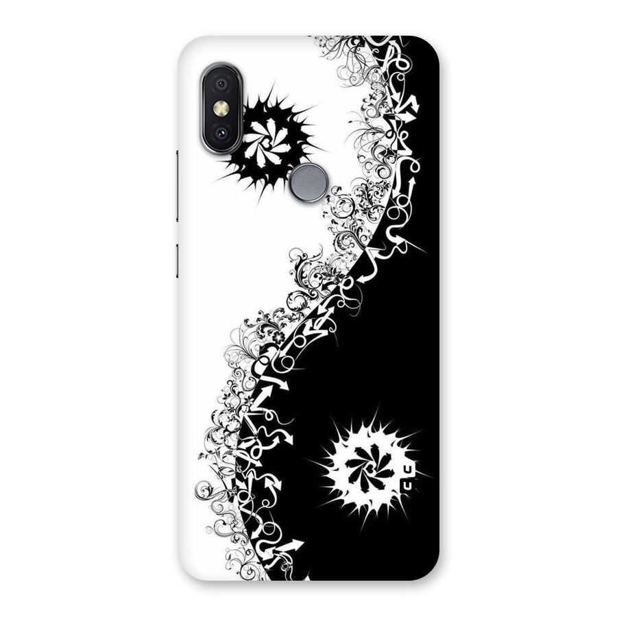Half Peace Design Back Case for Redmi Y2