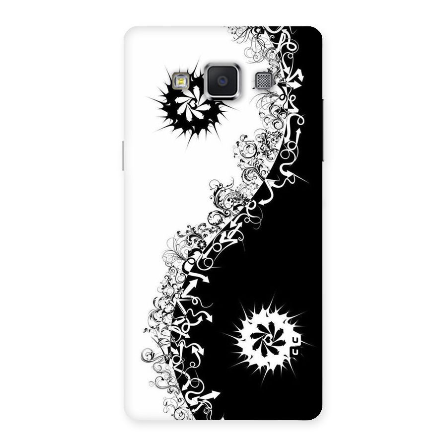 Half Peace Design Back Case for Samsung Galaxy A5