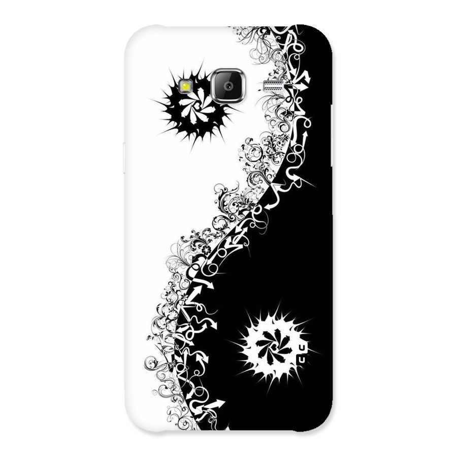 Half Peace Design Back Case for Samsung Galaxy J2 Prime