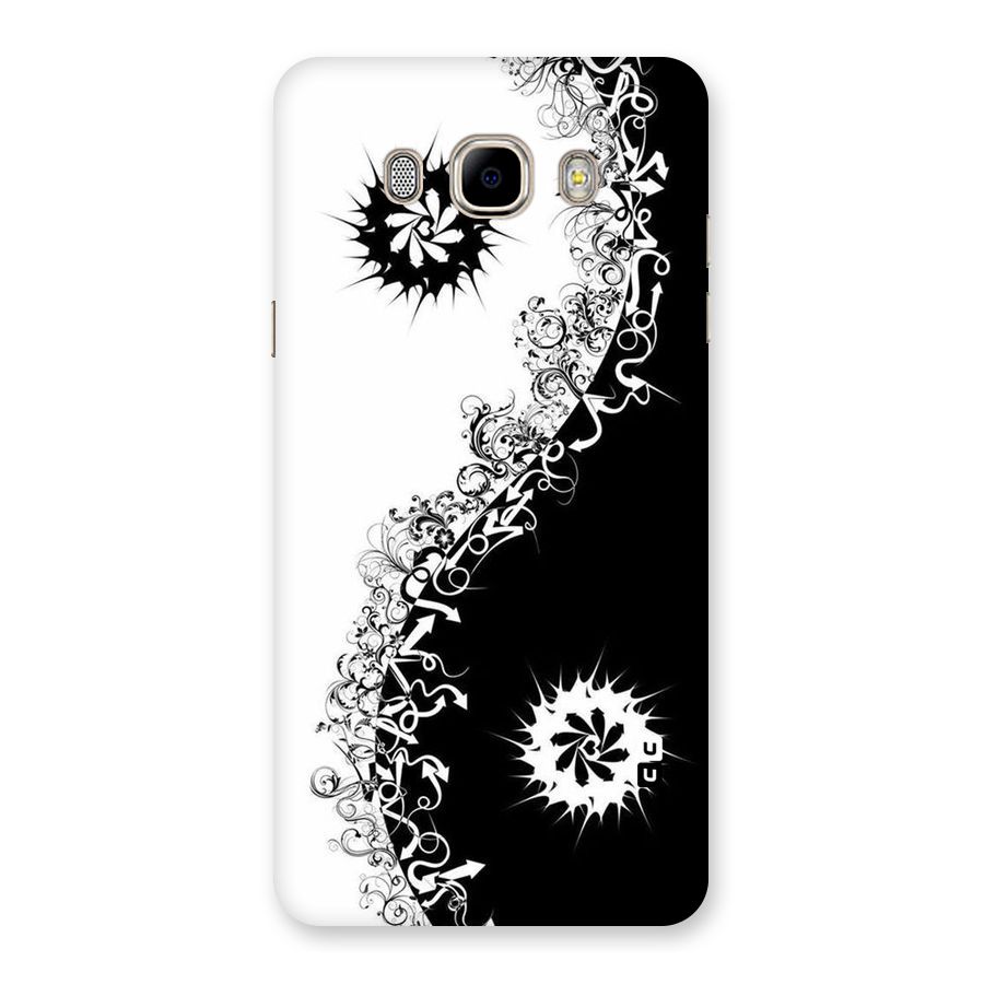 Half Peace Design Back Case for Samsung Galaxy J7 2016