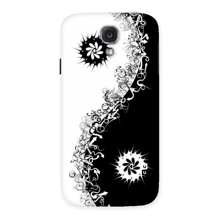 Half Peace Design Back Case for Samsung Galaxy S4