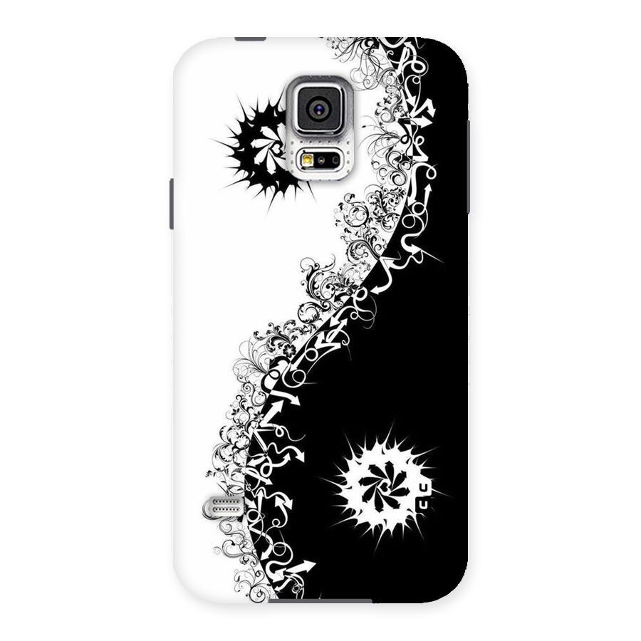 Half Peace Design Back Case for Samsung Galaxy S5