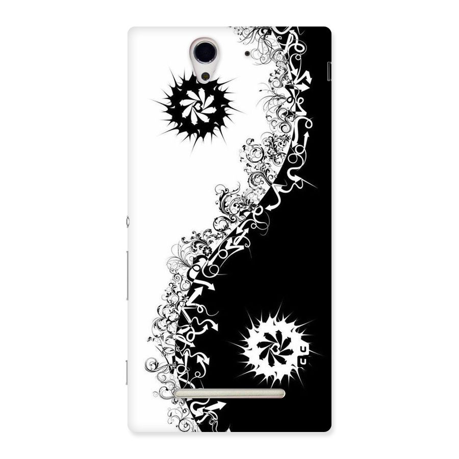 Half Peace Design Back Case for Sony Xperia C3