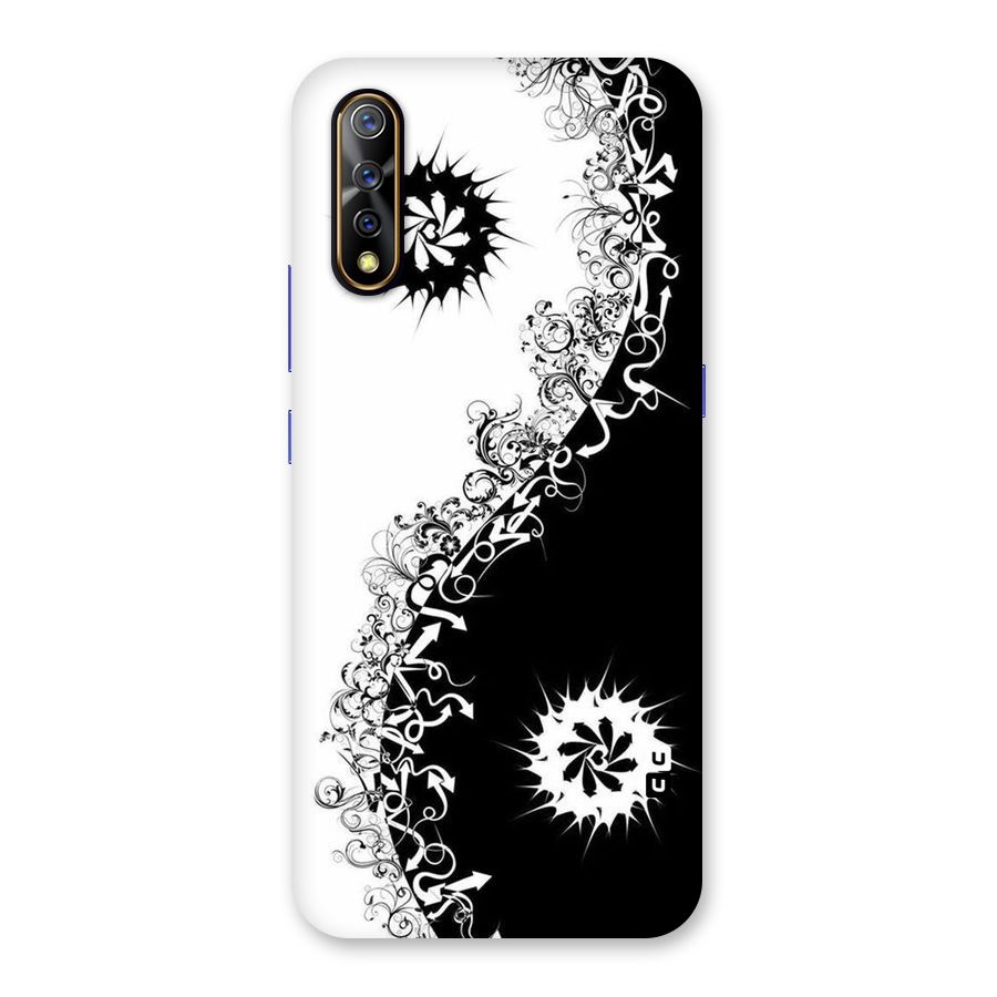 Half Peace Design Back Case for Vivo S1