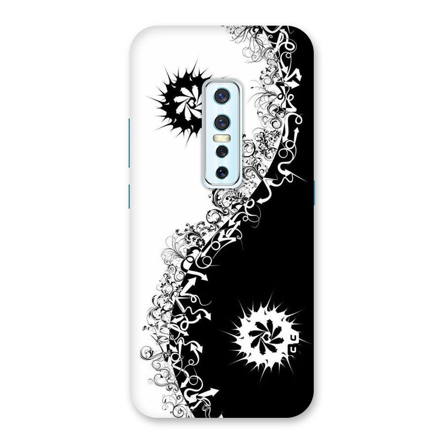 Half Peace Design Back Case for Vivo V17 Pro