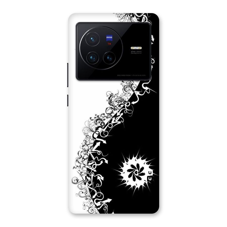 Half Peace Design Back Case for Vivo X80