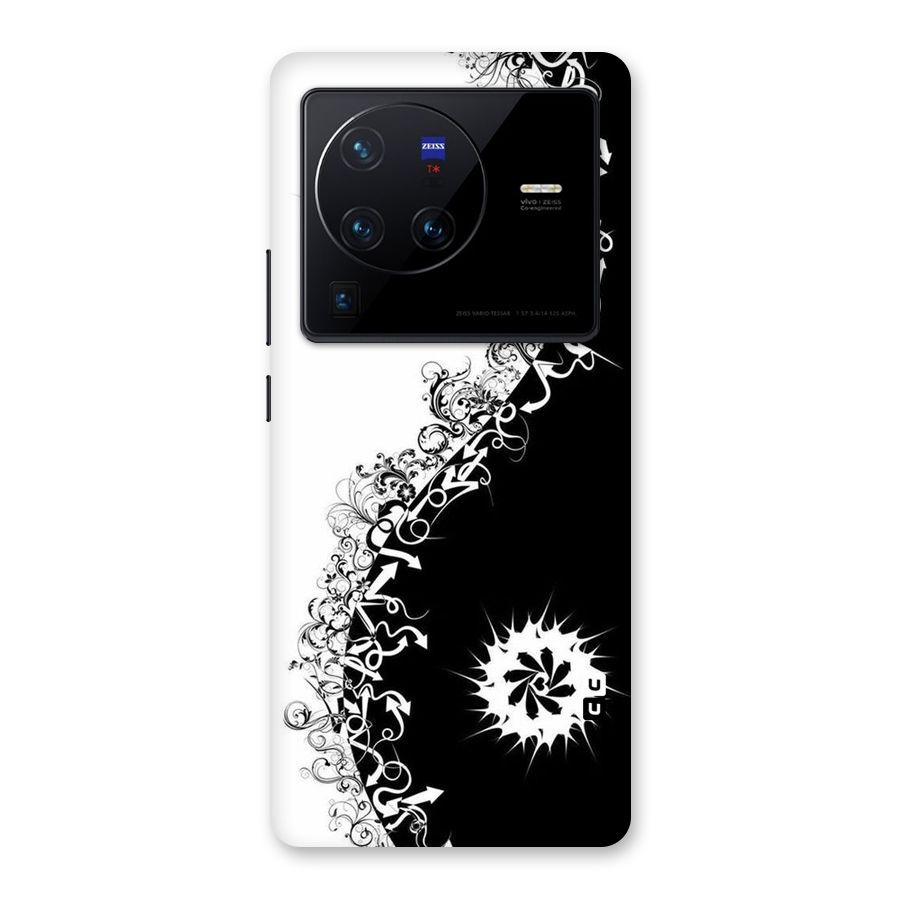 Half Peace Design Back Case for Vivo X80 Pro