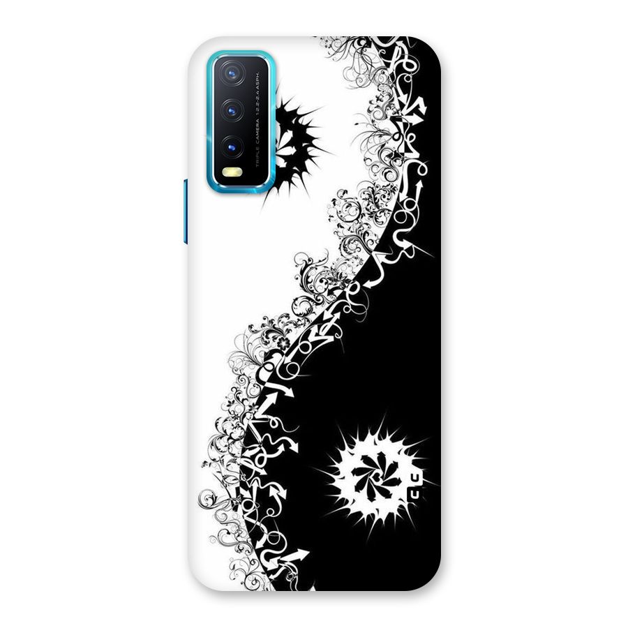 Half Peace Design Back Case for Vivo Y20