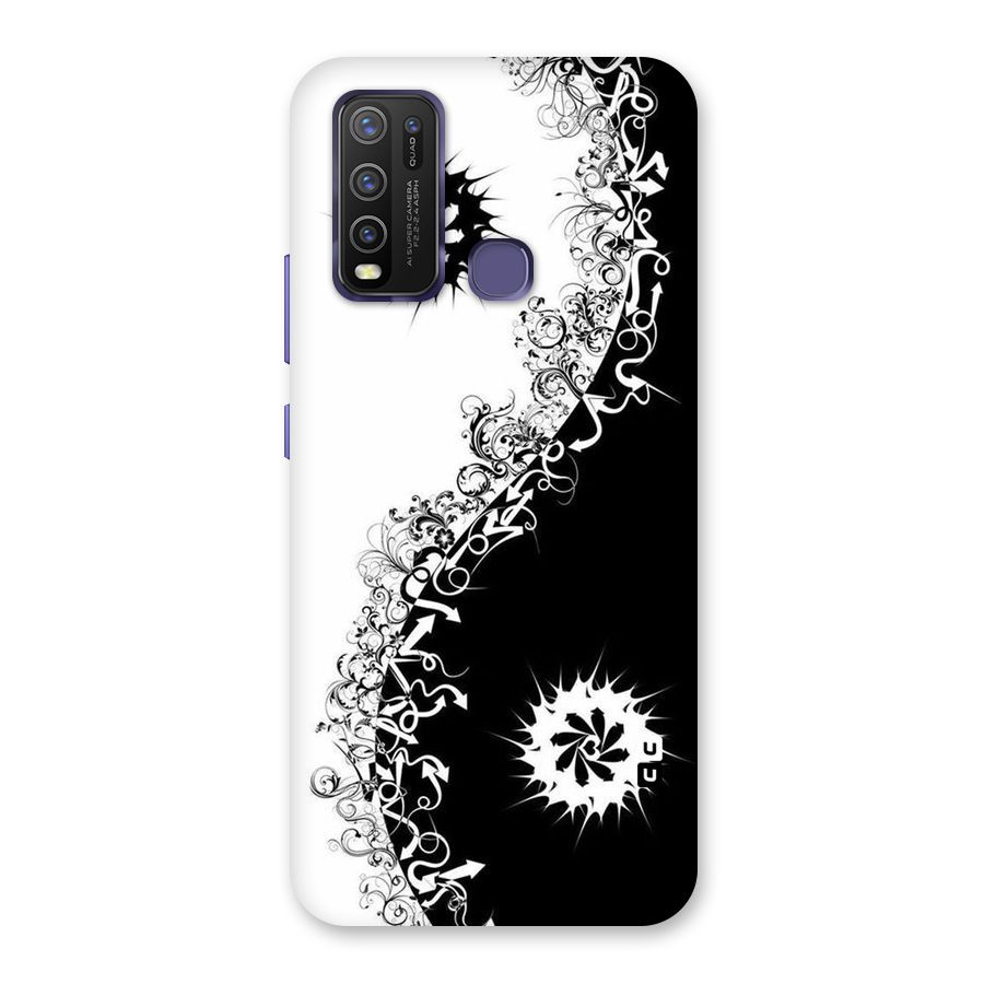 Half Peace Design Back Case for Vivo Y50