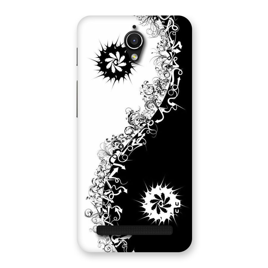 Half Peace Design Back Case for Zenfone Go