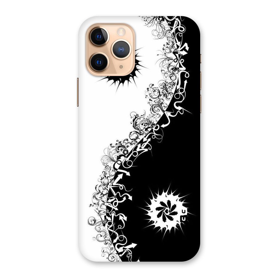 Half Peace Design Back Case for iPhone 11 Pro