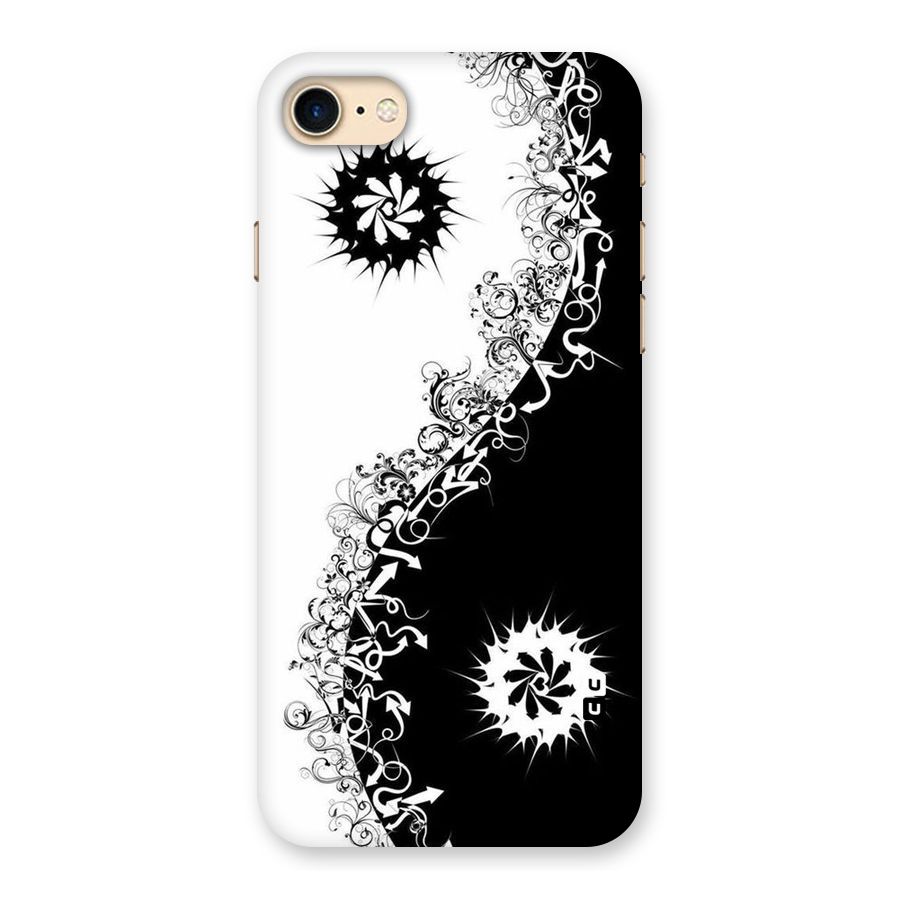 Half Peace Design Back Case for iPhone 7