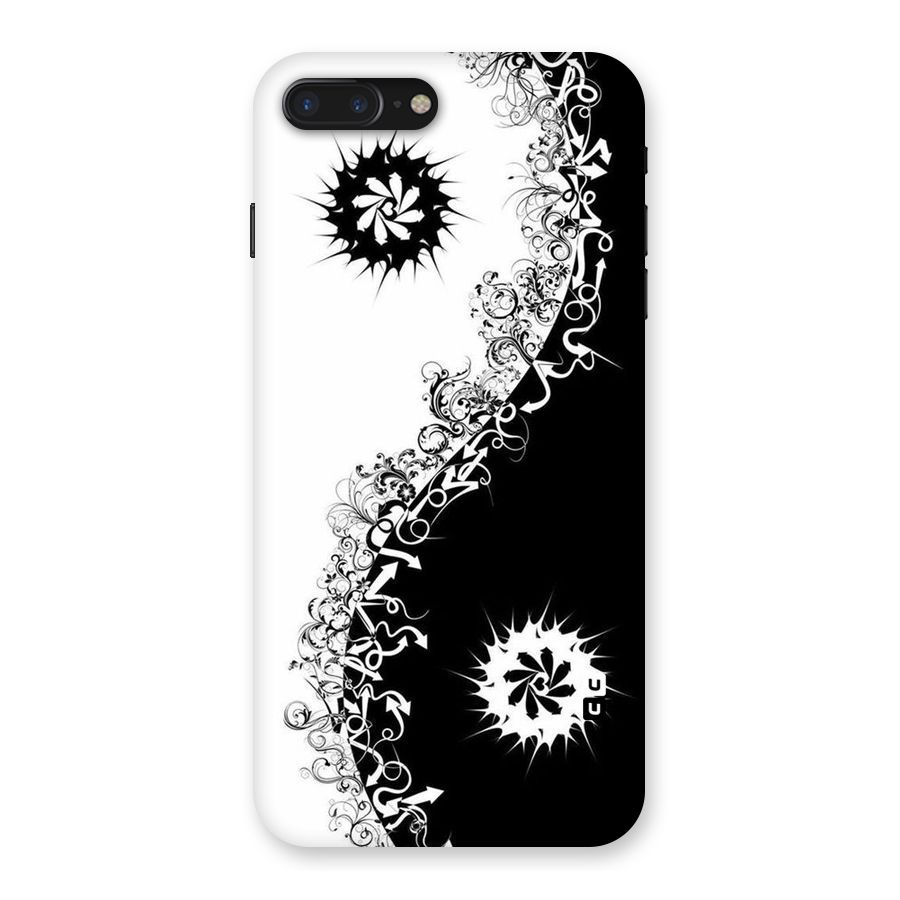 Half Peace Design Back Case for iPhone 7 Plus