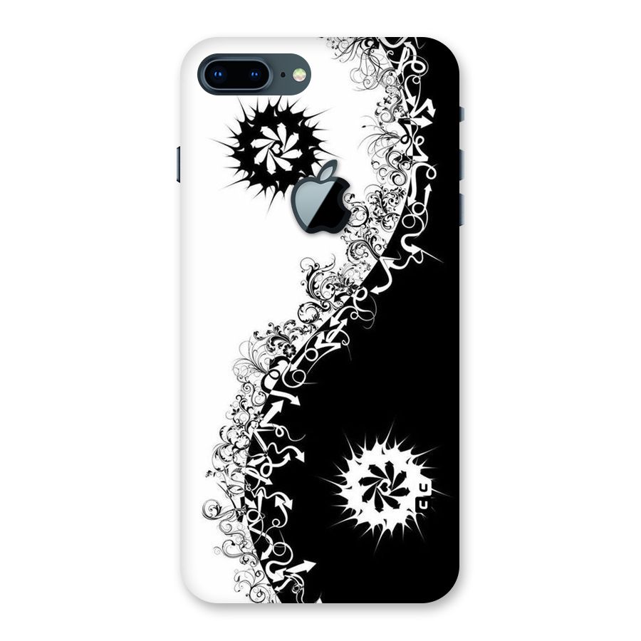 Half Peace Design Back Case for iPhone 7 Plus Apple Cut