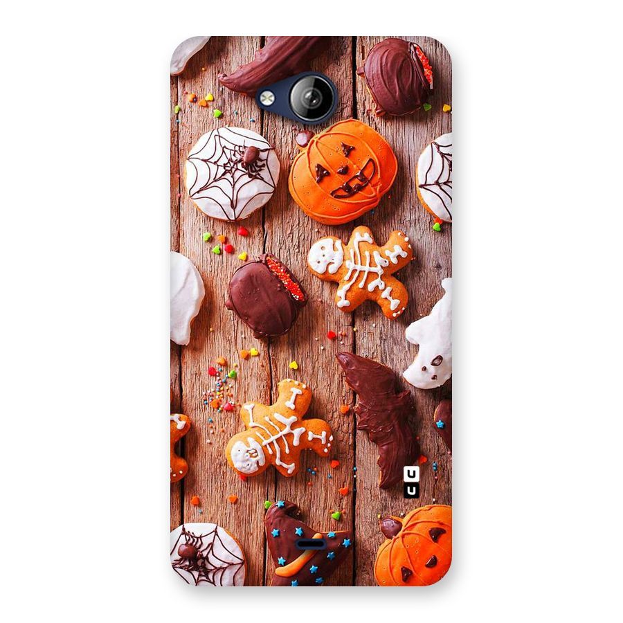 Halloween Chocolates Back Case for Canvas Play Q355