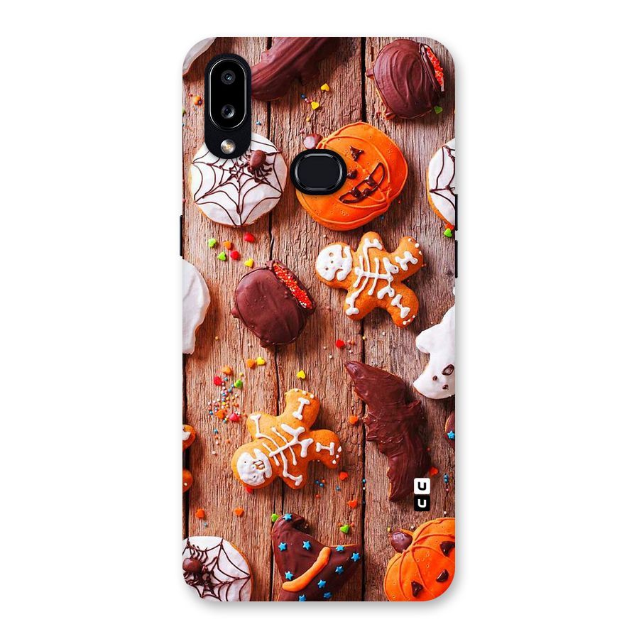 Halloween Chocolates Back Case for Galaxy A10s