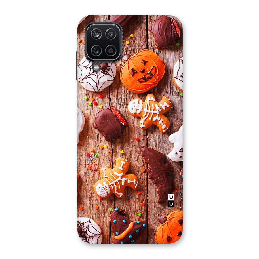 Halloween Chocolates Back Case for Galaxy A12