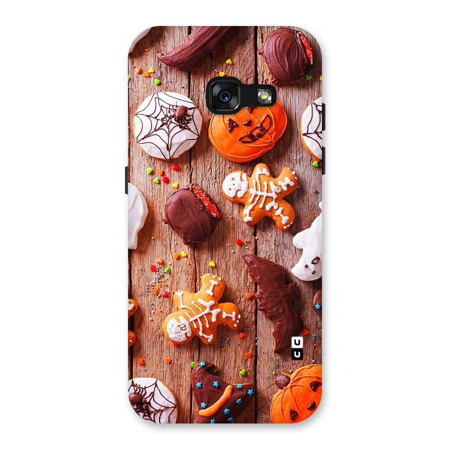 Halloween Chocolates Back Case for Galaxy A3 (2017)