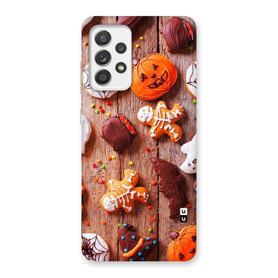 Halloween Chocolates Back Case for Galaxy A52