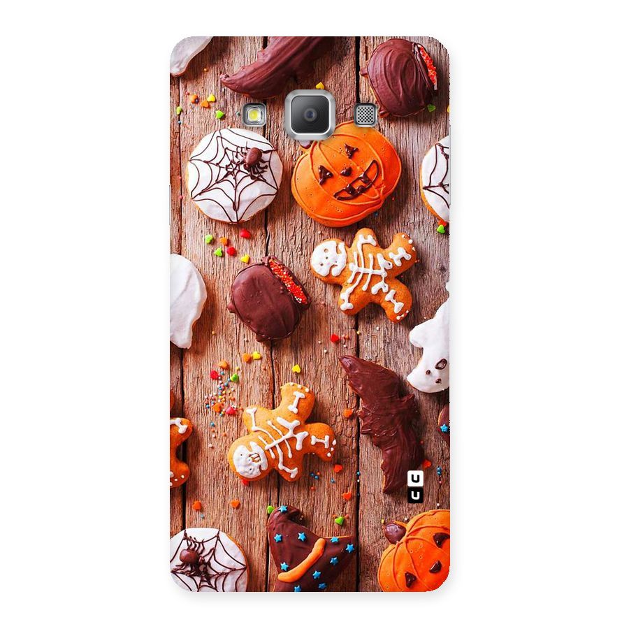 Halloween Chocolates Back Case for Galaxy A7